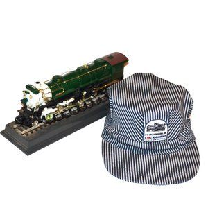 Railroaders Gift Package Locomotive/Telephone Mt Washington COG Railway Hat